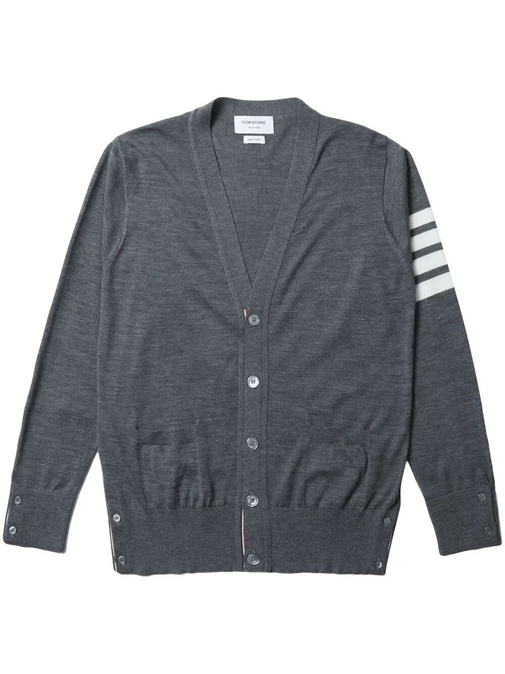 Thom Browne Cardigan - Grey | 46bda67799b10d19f78d888fa17ce63a3a534237