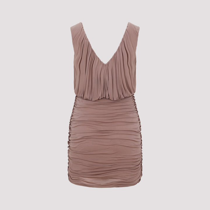 Saint Laurent DRESS - Nude & Neutrals | 3a090bde52b86b2ad721bcc8e5cf25993e7ec641