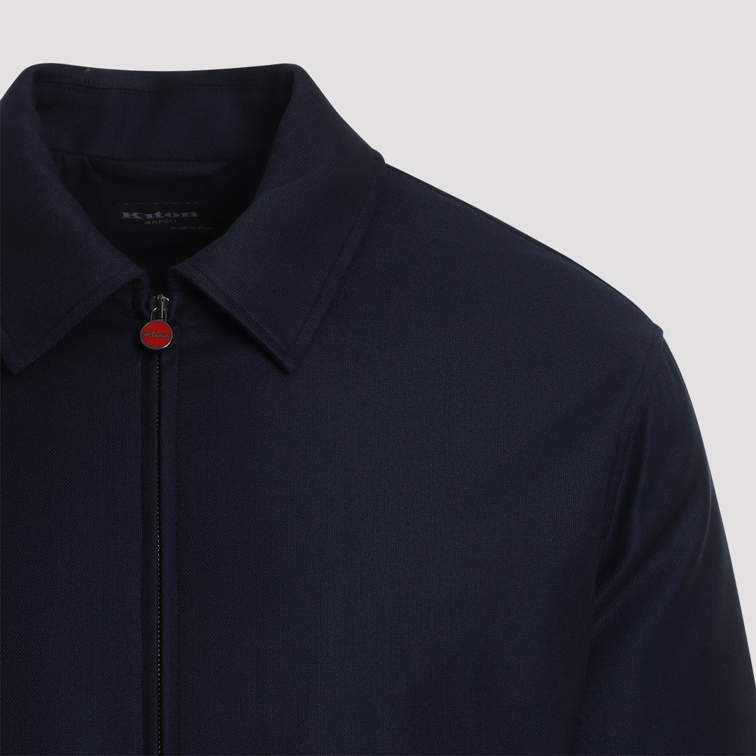 Kiton Bomber jackets - Blue | 834bbfcd716820c7a808309e58df557ec51dface