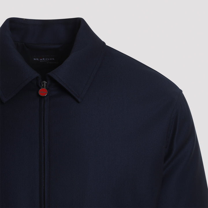 Kiton Bomber jackets - Blue | 834bbfcd716820c7a808309e58df557ec51dface