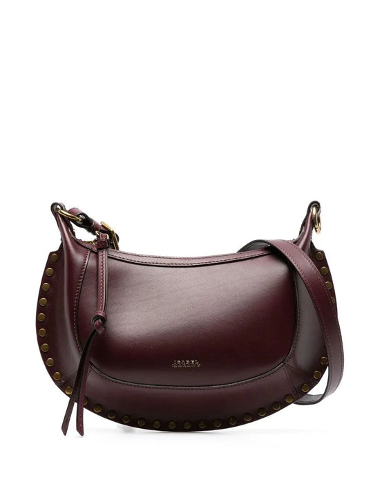 Oskan Moon Studded Shoulder Bag