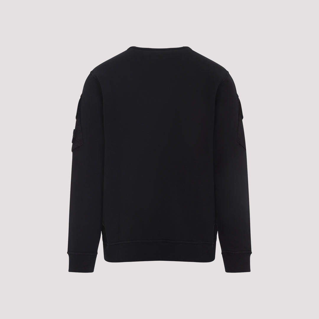 Stone Island Sweatshirts - Black | 8712c9d0744aaa8d2b7453521c6d4a3c4daf22cb