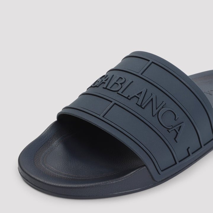 Casablanca Sandals - Blue | 2035bfa06d45fbe3501c51738c03147f52e146ad