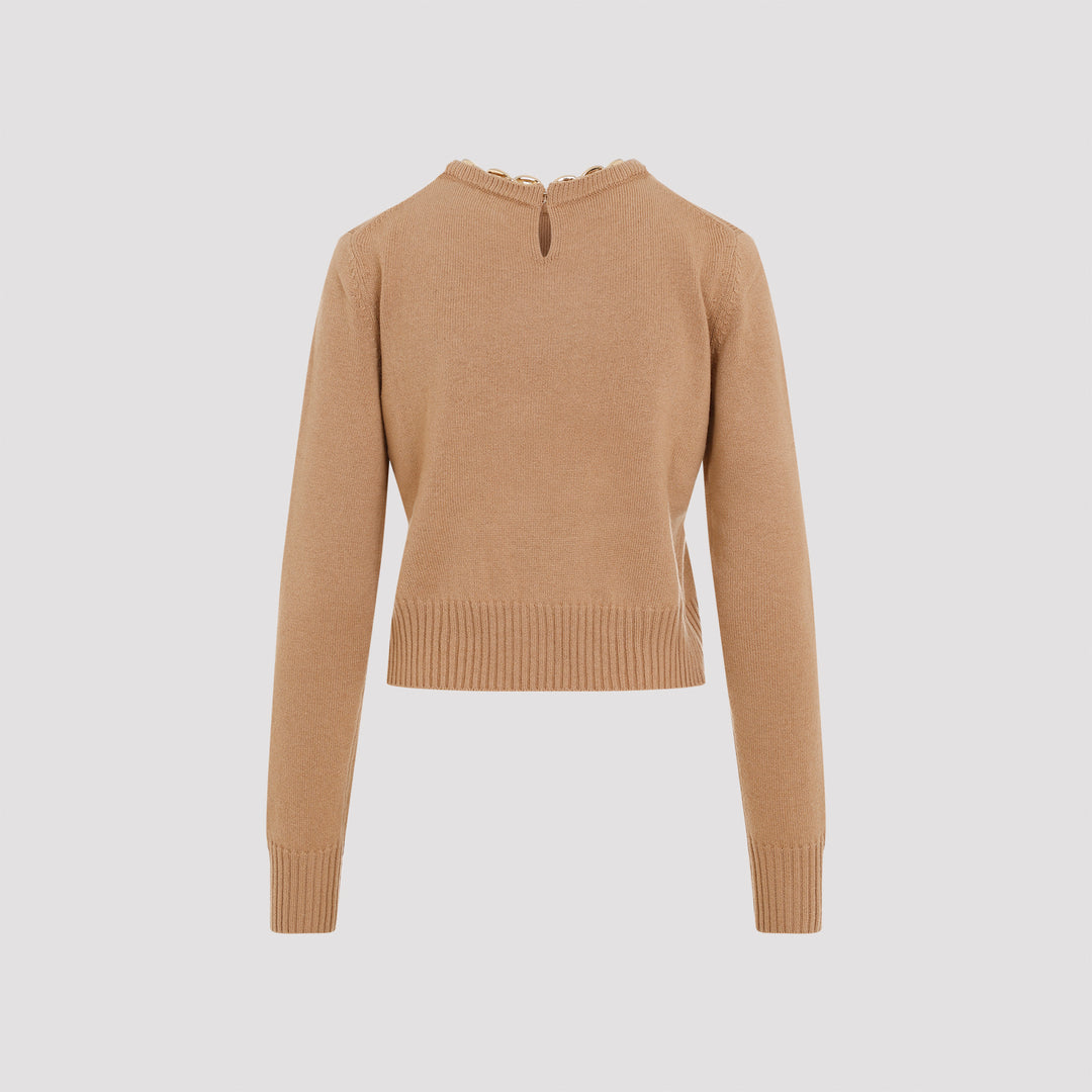 Rabanne Pullover - Nude & Neutrals | 24cf16aaaf69dcc9a478abca618ef5ba60b1fe8e
