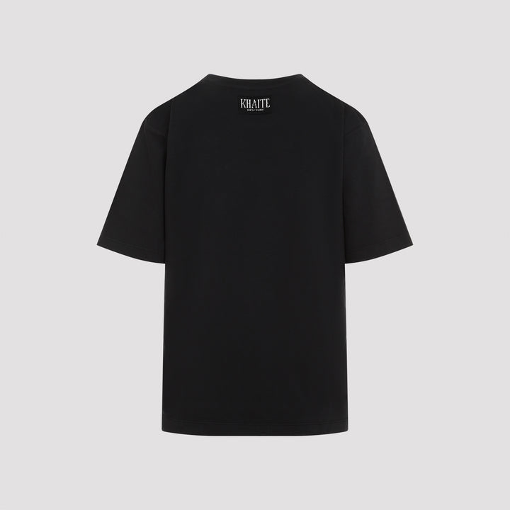 Khaite T-shirts - Black | 77624f593b0103fdc6047950318a1b365b8a69cd