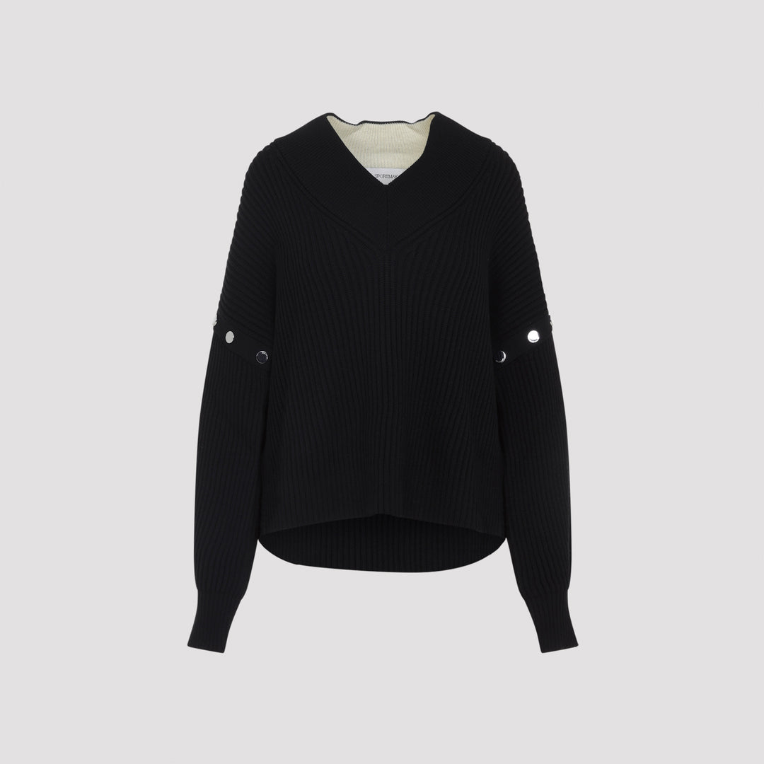 Sportmax Pullover - Black | 2806656f8a5e9ad464b4e36490124a485e586202
