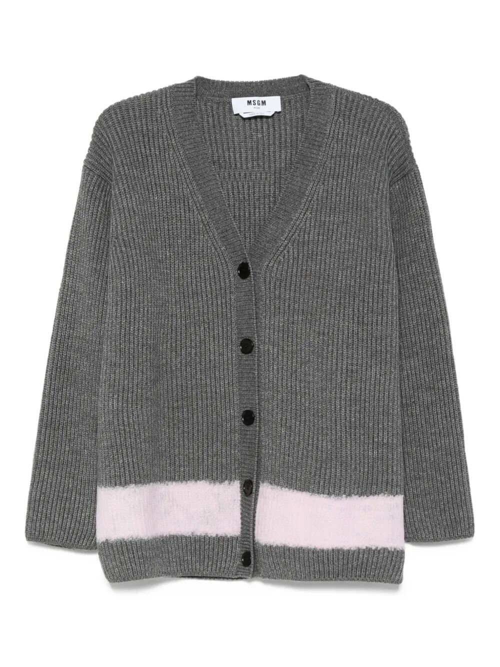 Msgm Cardigan - Grey | edc43f3b7be2cfe0469cece2ee4d772636d3fdf4