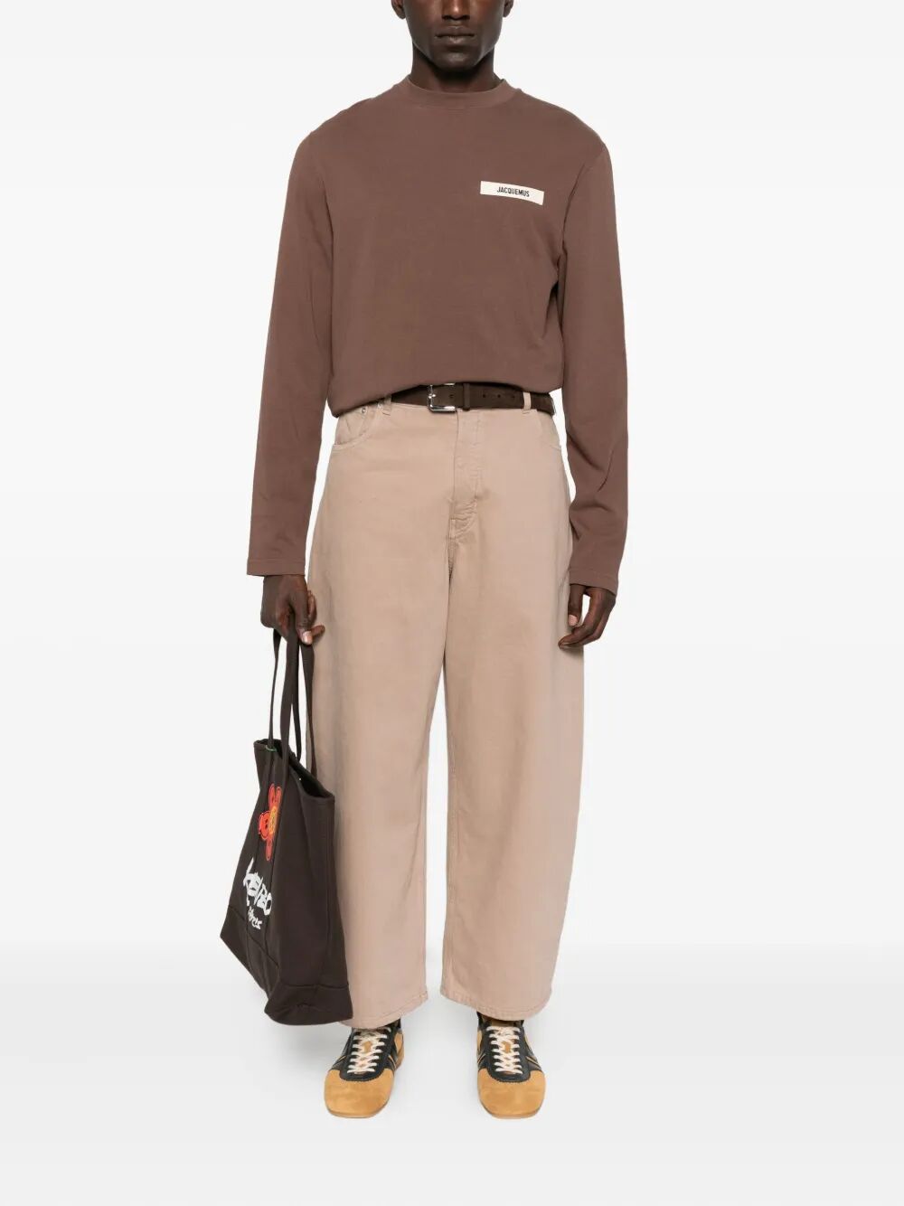 Jacquemus T-shirts - Brown | c12fb07174c1fef0f1bc6f7e0dc92f18d9c8966e