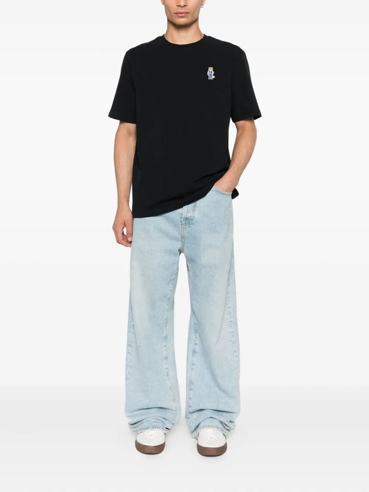 Maison KitsunÉ T-shirts - Black | 94b734cba92a50559e8b76c14ff04005eb5d7fa5