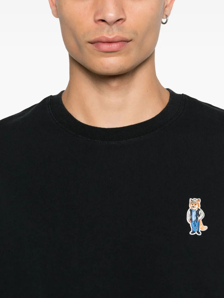 Maison KitsunÉ T-shirts - Black | aca09bb96291c9f5d2d33b836c88831e9cc83582