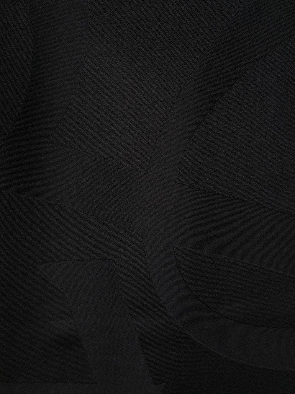 Saint Laurent Paris Scarves - Black | 11af89d2aed9c40ef1e3ab7054b5cf5a03811f3f