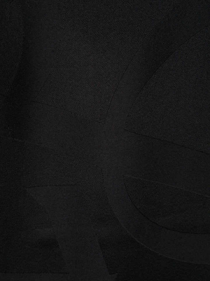 Saint Laurent Paris Scarves - Black | 11af89d2aed9c40ef1e3ab7054b5cf5a03811f3f