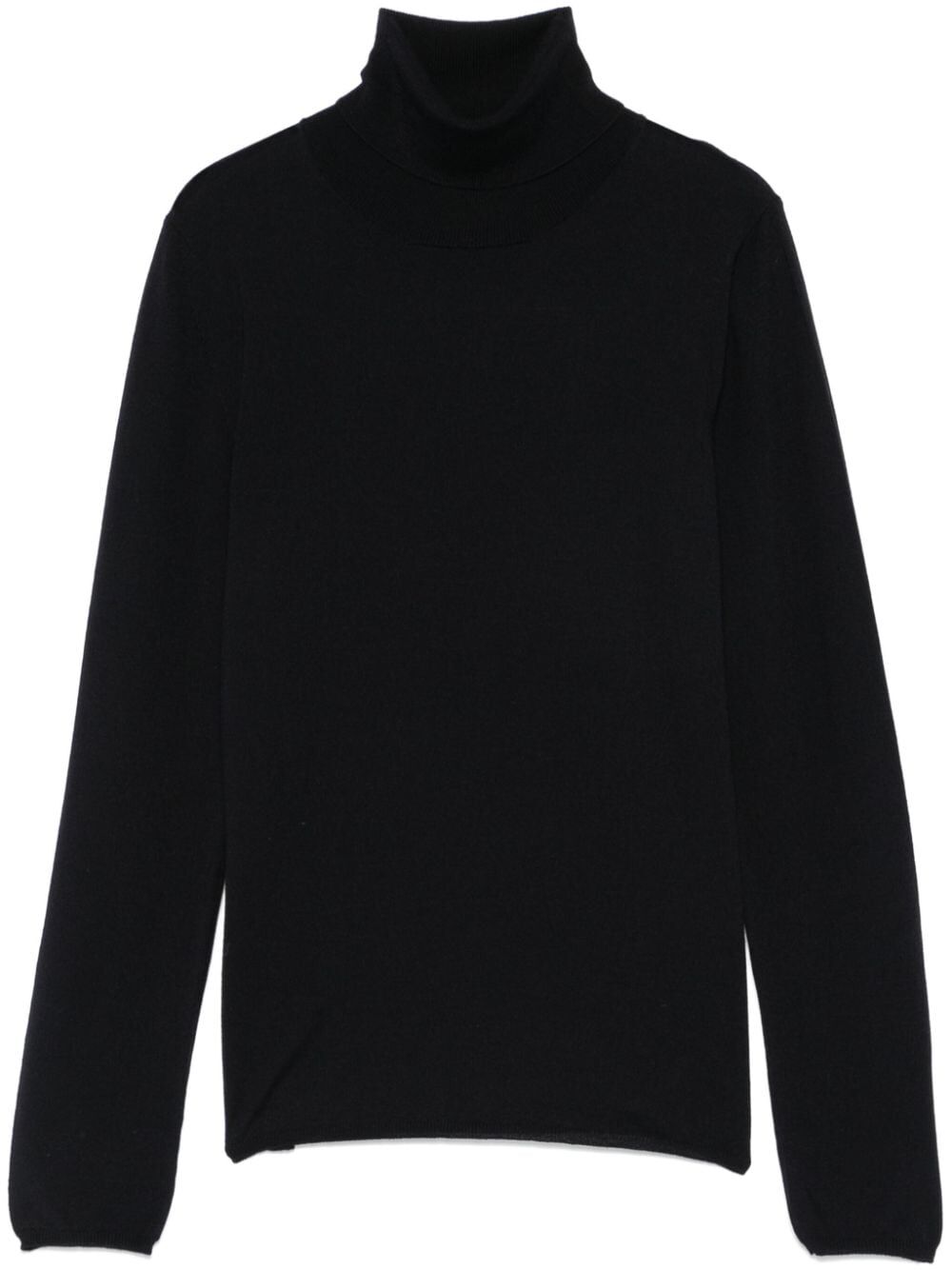 Zanone Turtle neck - Black | 76a89cd63c293ce44a713eeffe67732839eb454b