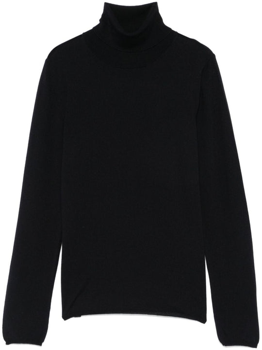 Fine-Knit Certified Flexwool Slim Fit Turtleneck Sweater