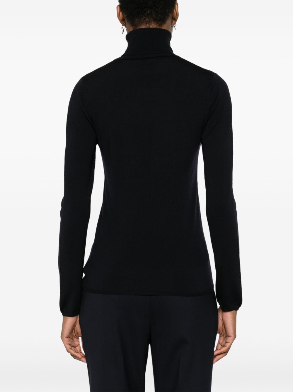 Zanone Turtle neck - Black | b61a77e36f1cf34151886e44e6fead5a5703d78c