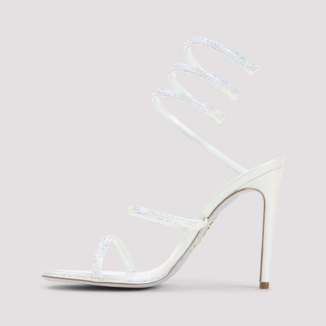 Rene` Caovilla Sandals - White | ddc5585a8f80a9287fd218295ddc6bfc5221adeb