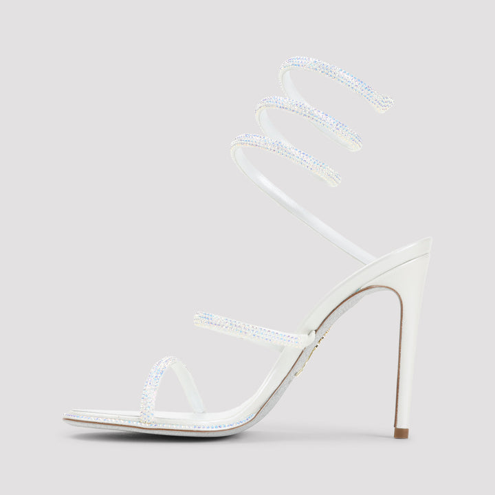 Rene` Caovilla Sandals - White | ddc5585a8f80a9287fd218295ddc6bfc5221adeb