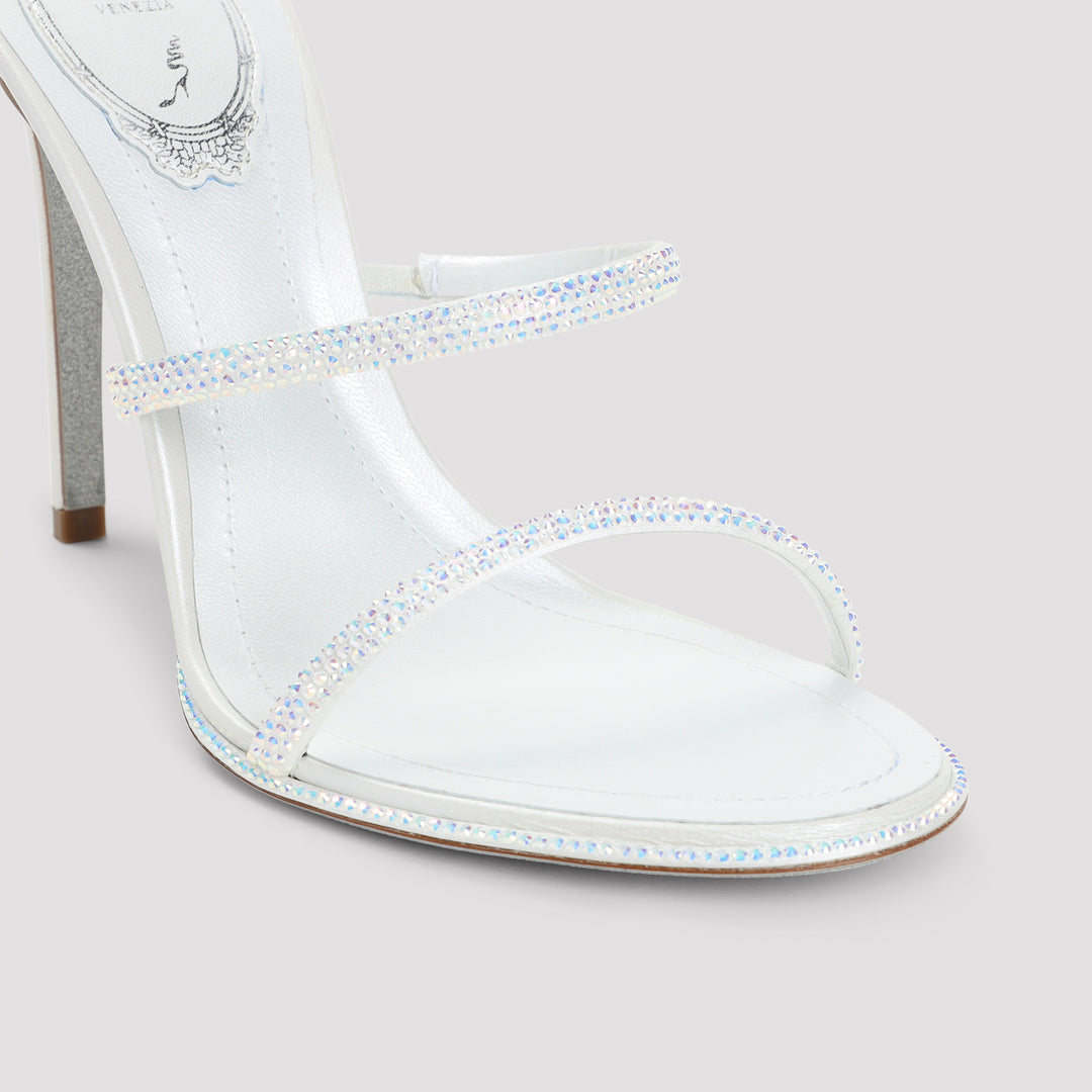 Rene` Caovilla Sandals - White | 499523117c3eaeae1807757db21b95379e243635