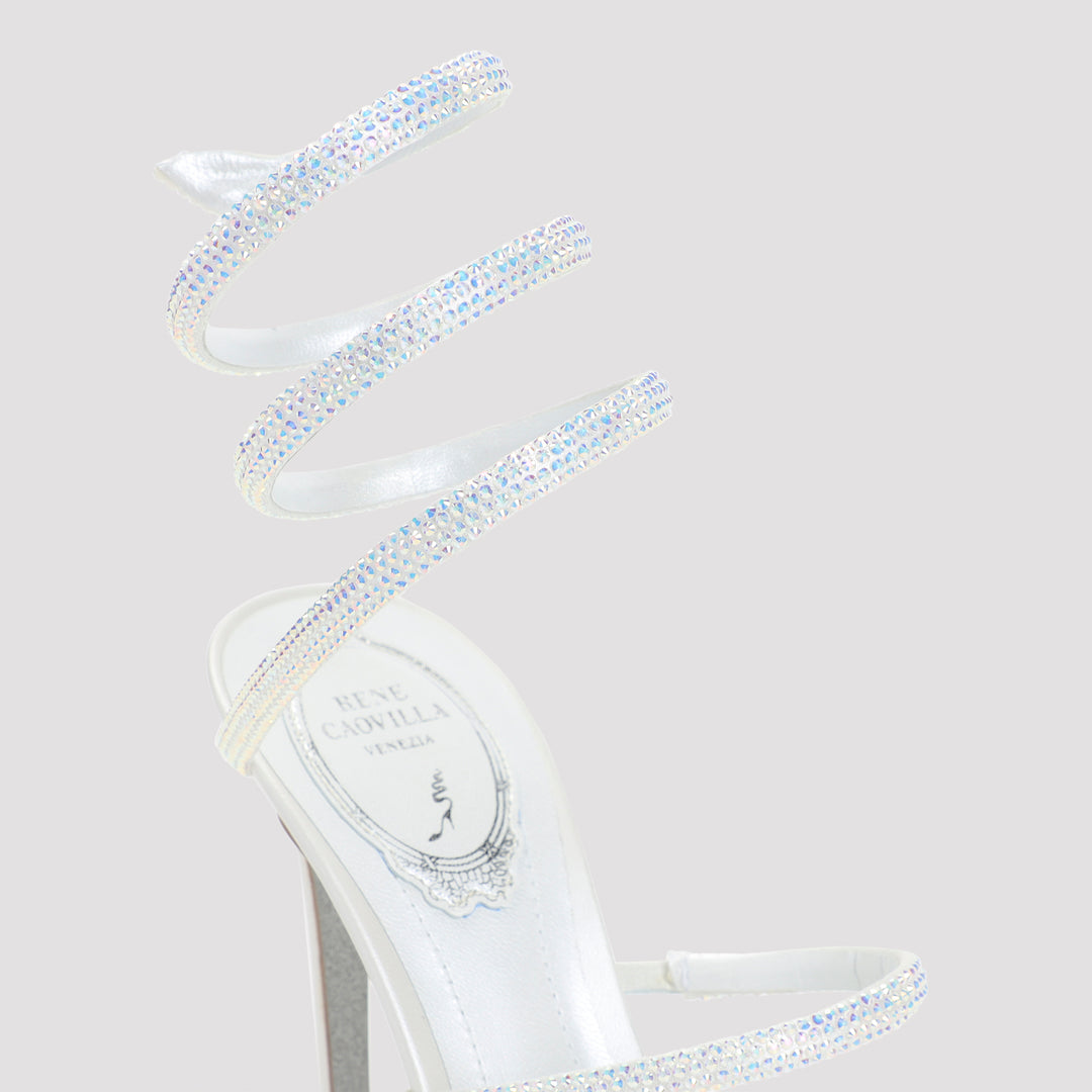 Rene` Caovilla Sandals - White | 96a1d7e59350c8e820547a4b2967071e3d4b362b