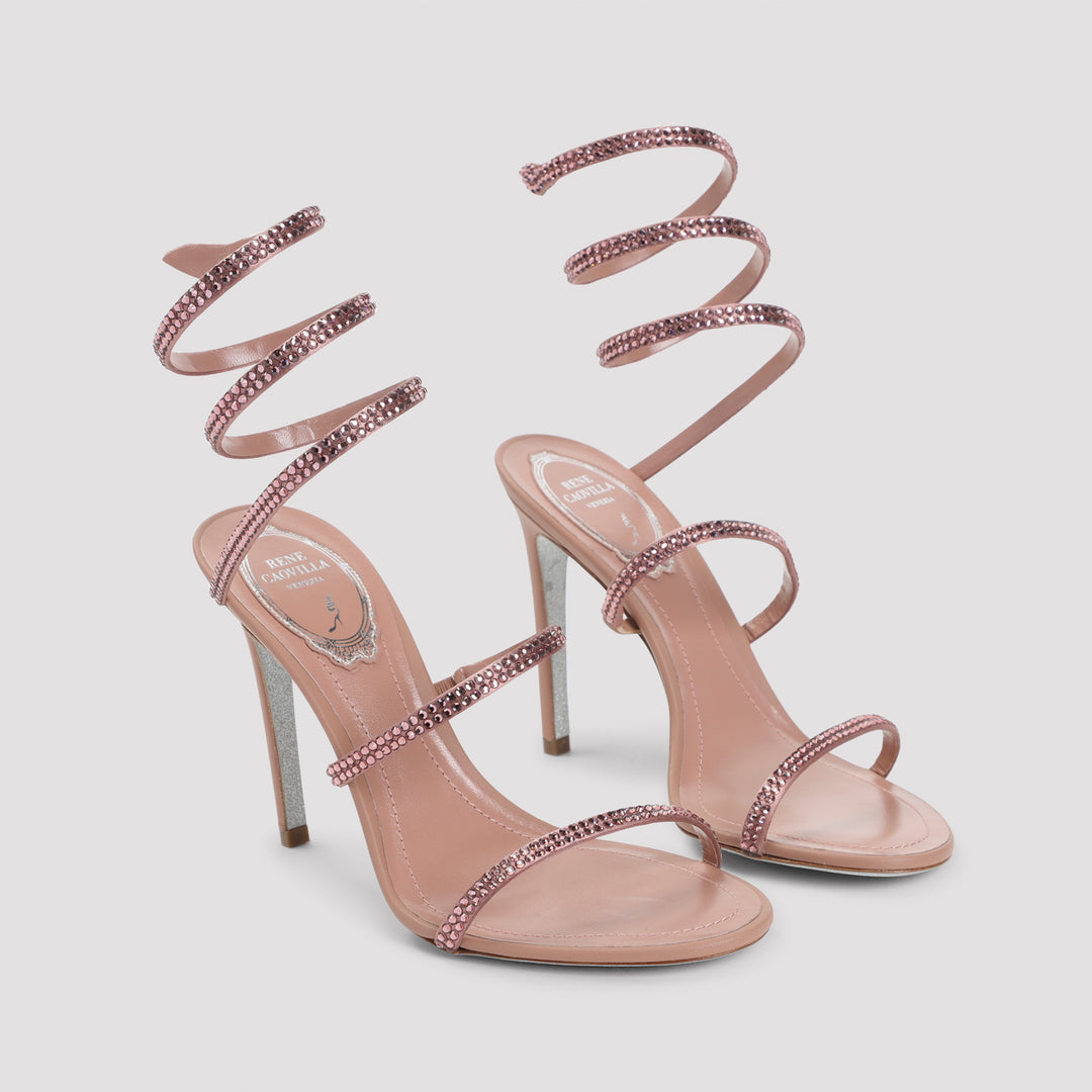 Rene` Caovilla Sandals - Nude & Neutrals | f2c5492b1d97f5409f12a0536bcc5cdfe9627606