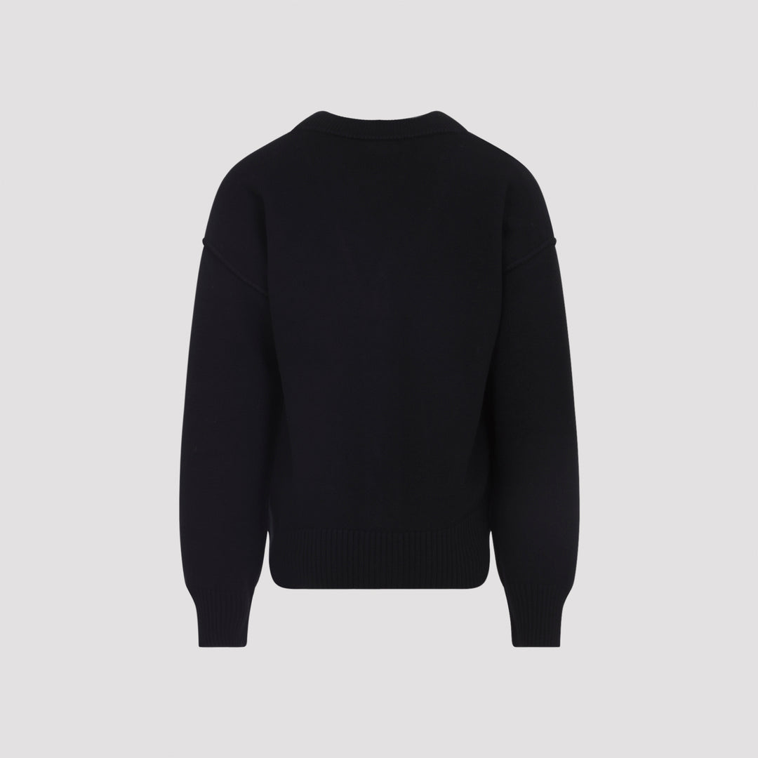 Ami Cardigan - Black | 3f3711435b4d8b40795fce99116b7d12f80f616f