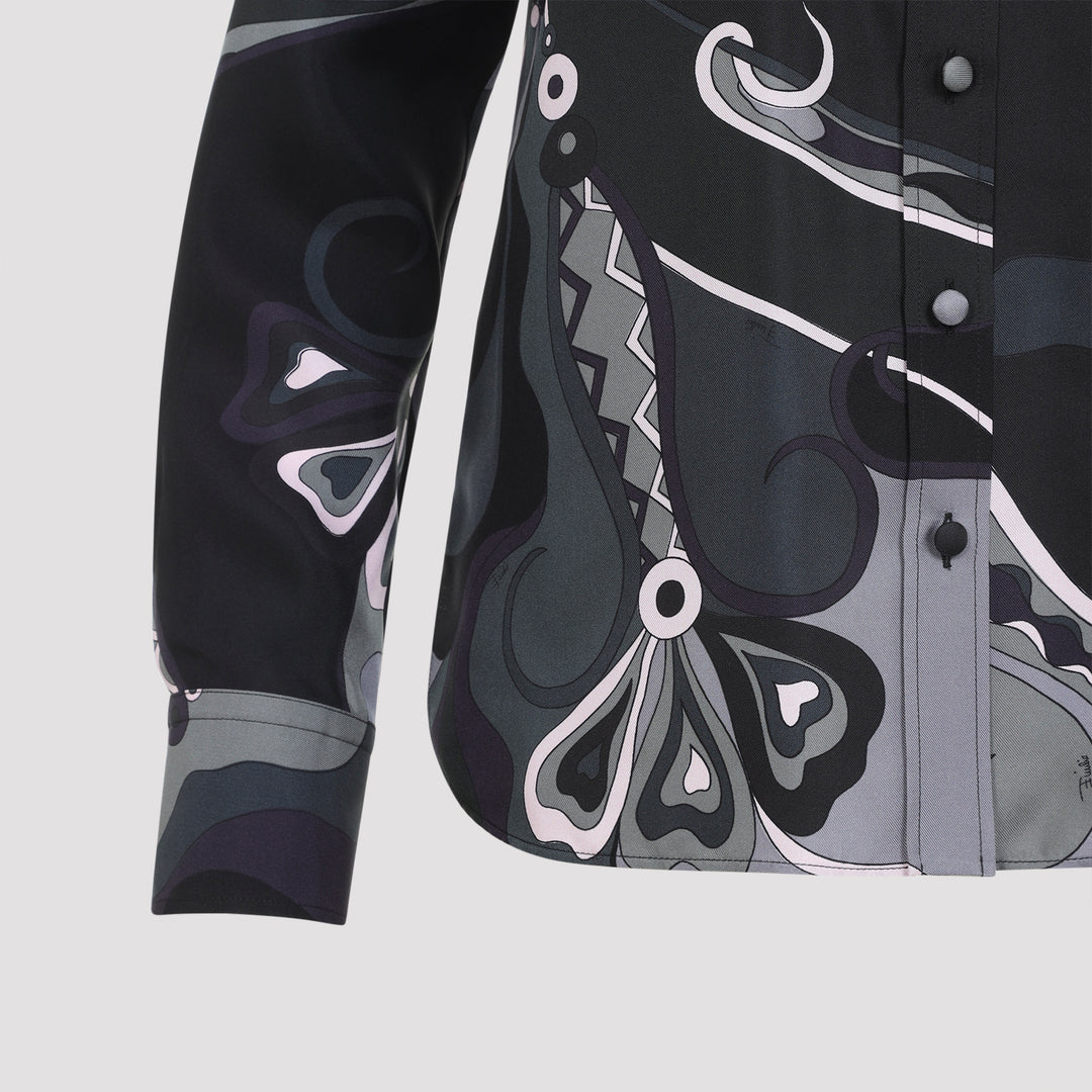 Pucci Shirts - Pink & Purple | c958ba3863fb12394b92c877a6b78910d96ae428