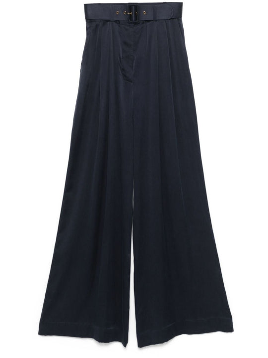 Silk Palazzo Pants