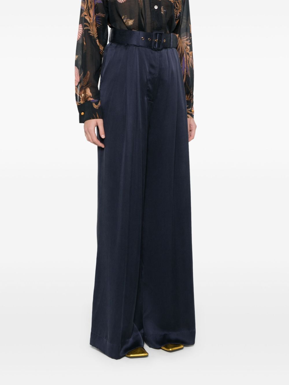 Zimmermann Wide leg - Blue | e0ca31947097e34fd36fca0455e596a79dc5d838