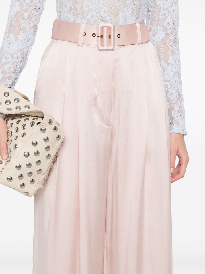 Zimmermann Wide leg - Pink & Purple | 1012a1dddcaef4b473586eabc0e763c1741b4366