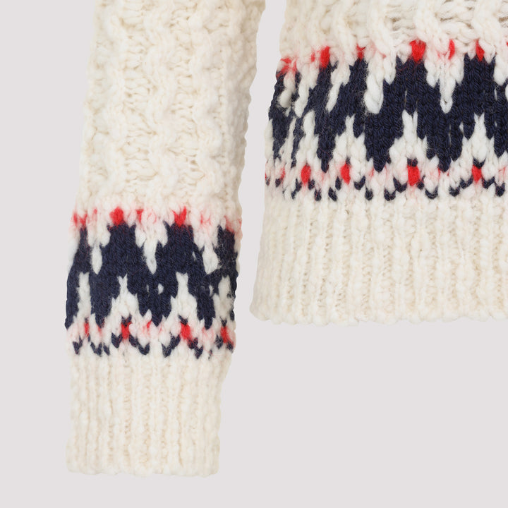 Moncler Grenoble Pullover - White | 688ebc4be48f05c295e1bfdb9fa5d0422c52a2b2