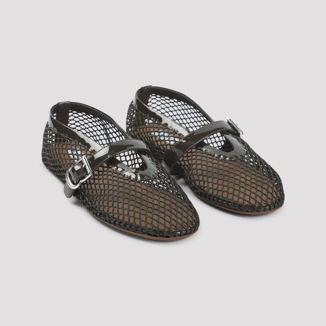 AlaÏA Ballerinas - Green | 1f3d7b93e9249fb5756a653247540f80b01d71d1