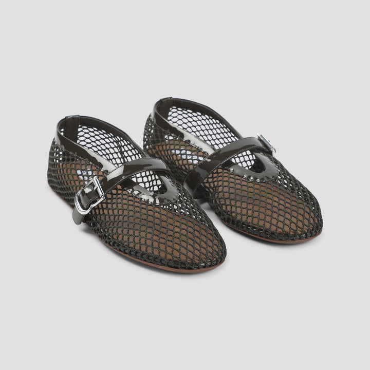 AlaÏA Ballerinas - Green | 1f3d7b93e9249fb5756a653247540f80b01d71d1