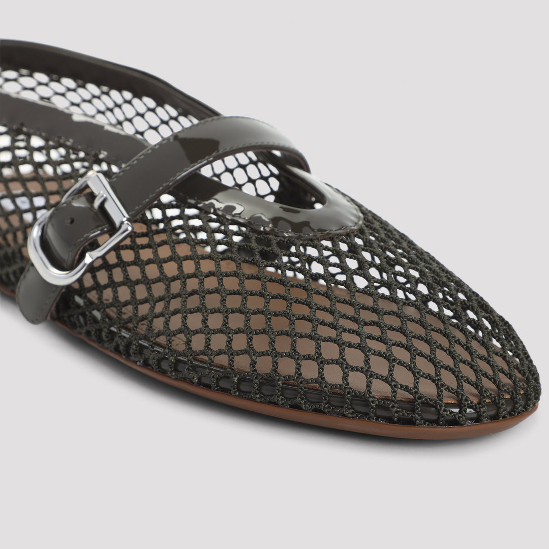 AlaÏA Ballerinas - Green | fc968abc9a7617058db8d1bc203918cafa18ee17