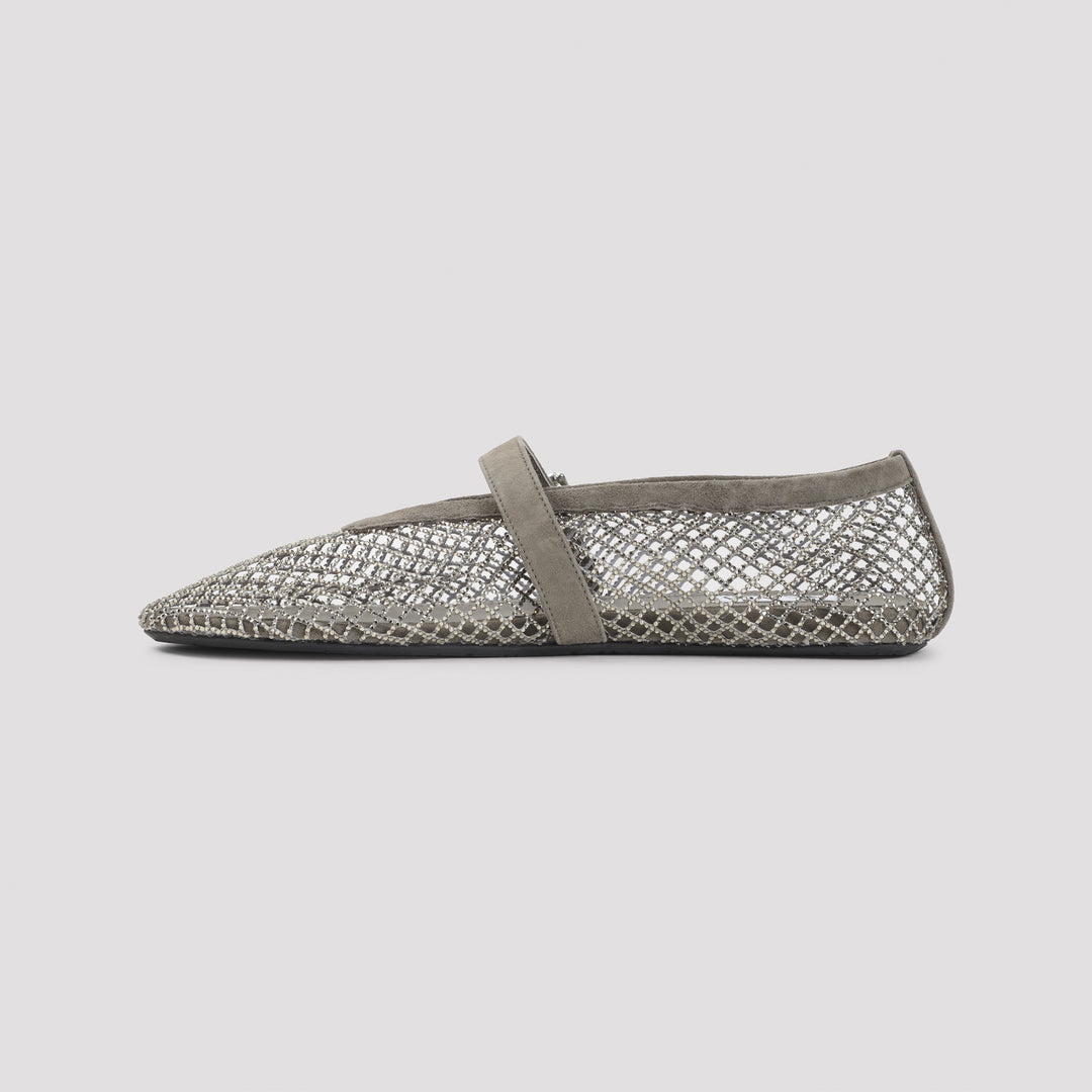 AlaÏA Ballerinas - Metallic | ed3ca437fe10dd0fcdac4014c9907b2dd41711b1
