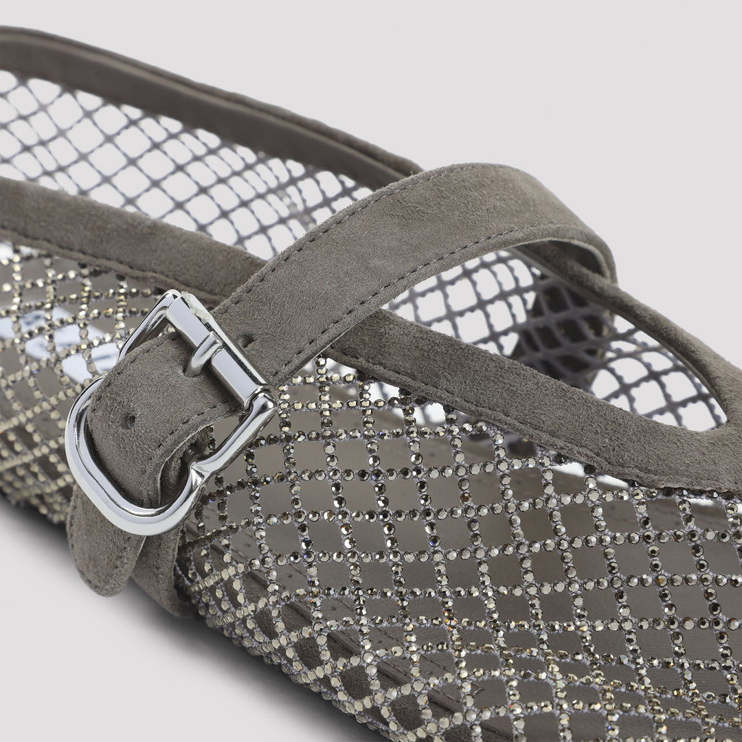 AlaÏA Ballerinas - Metallic | 7b1171d50eac6bea7ee2b5f4c405edded9fabd1b