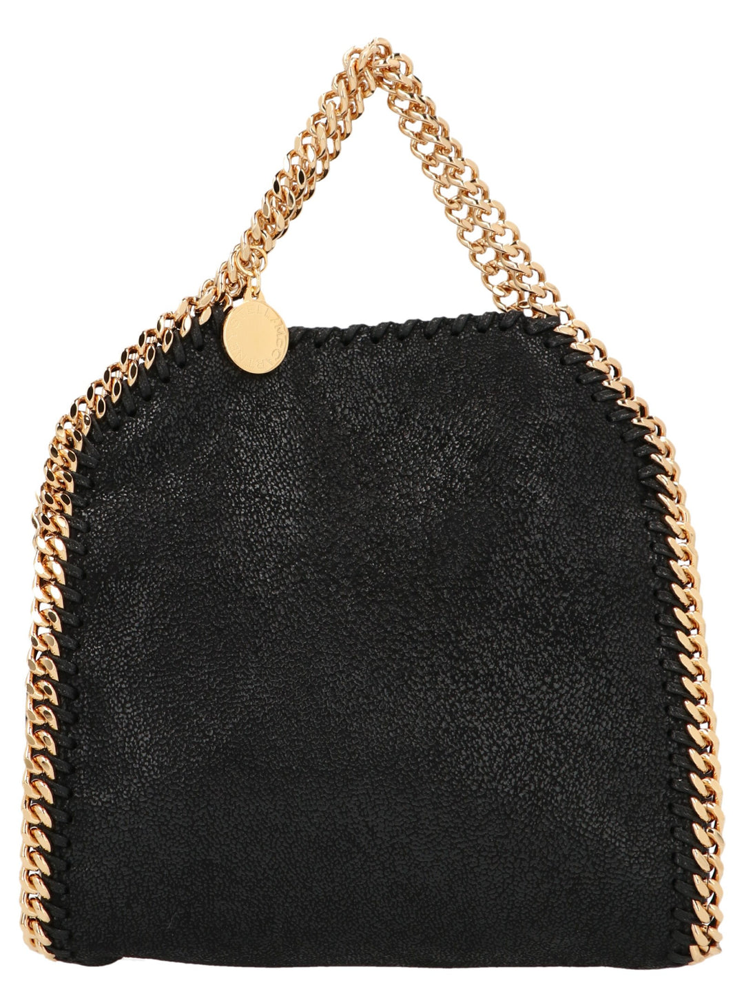 Stella Mccartney Tiny Falabella Hand Bags - Black | d459210743e9ee383f7bfecd23edbd28e17a4ab4