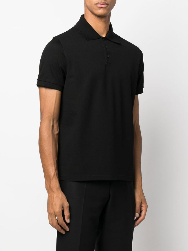 Saint Laurent Paris Polo - Black | 167b9b05c14b8aab8f1e1213b36793bc017dcee9