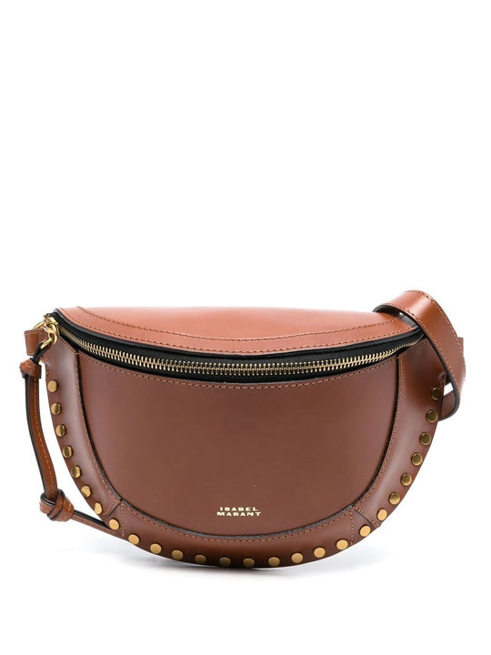 Skano Leather Belt Bag With Studs