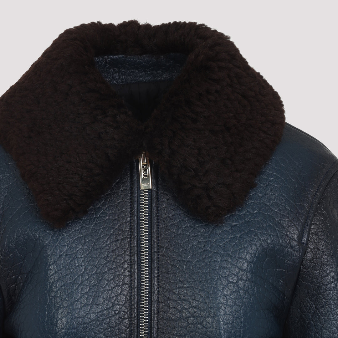 AlaÏA Jackets - Blue | 96a0abd2e78dda082ad93c12782f003377010a69