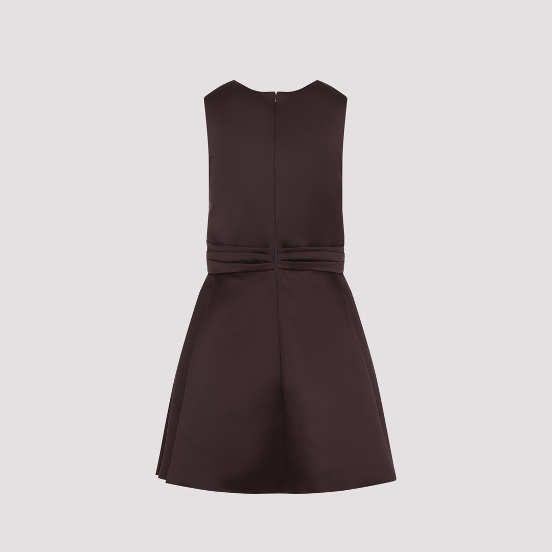 Elisabetta Franchi Mini dresses - Brown | ddff48814fe7e94d3ee6a7a2d9ed3385bb94e16d