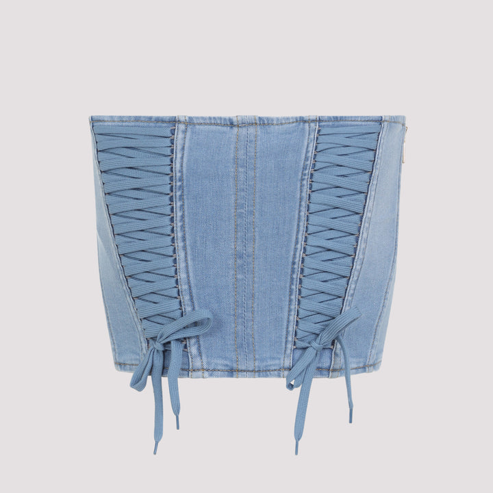 Elisabetta Franchi Tops - Blue | 569f4ad2fed1fdc79e78cb078b39617e8c661d19