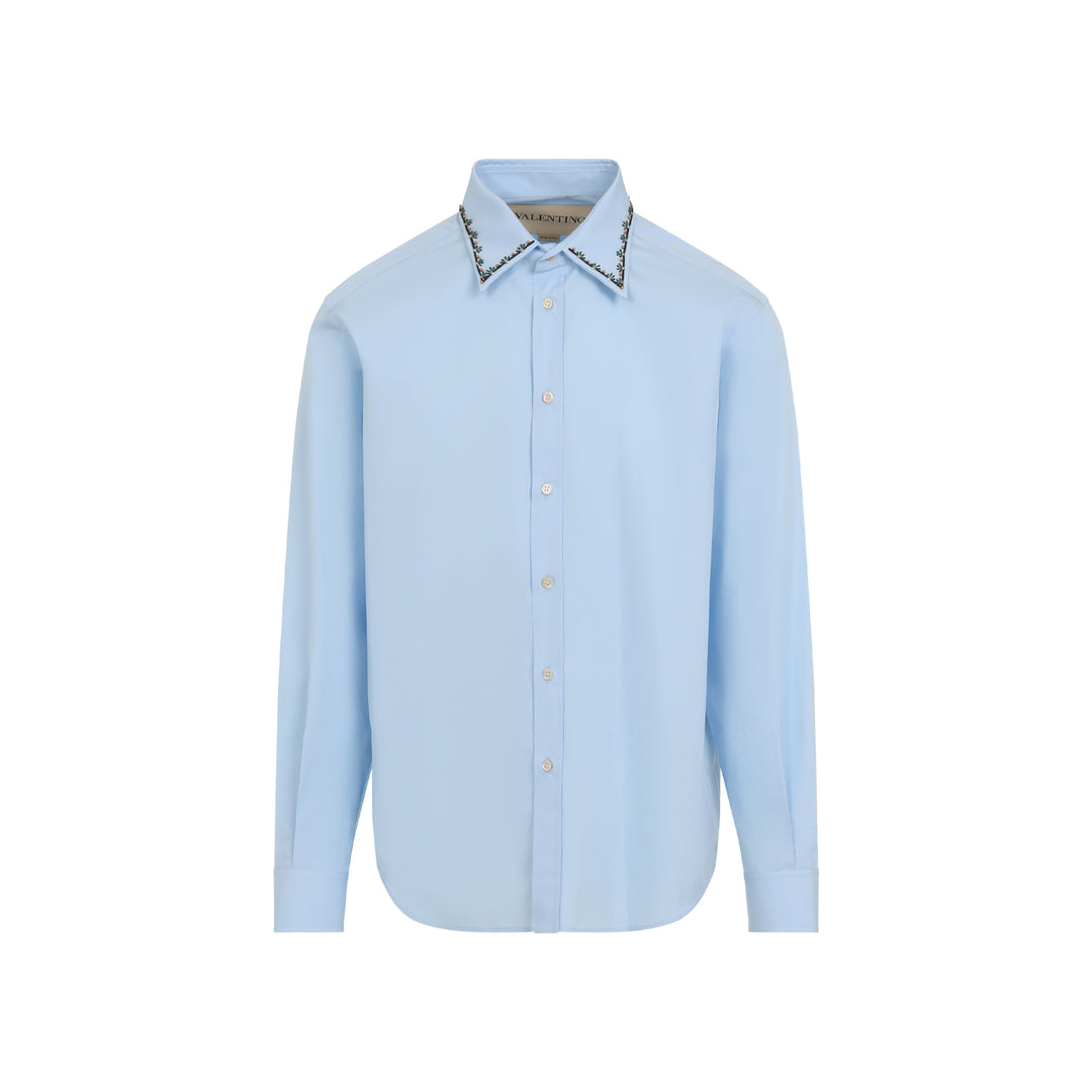 Valentino Shirts - Blue | 0c0912e3d9e8a0c28bf159aba98266ba6b4dff66