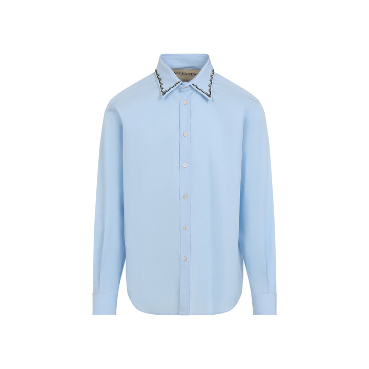 Valentino Shirts - Blue | 0c0912e3d9e8a0c28bf159aba98266ba6b4dff66