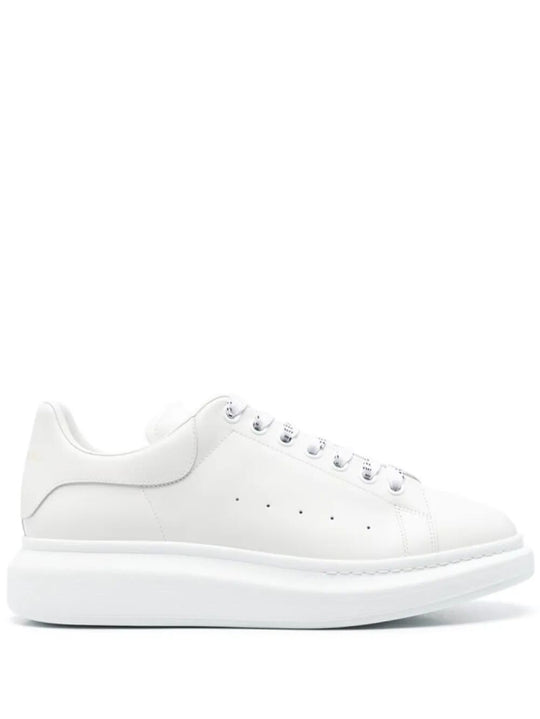 Oversized Sneakers In White Leather