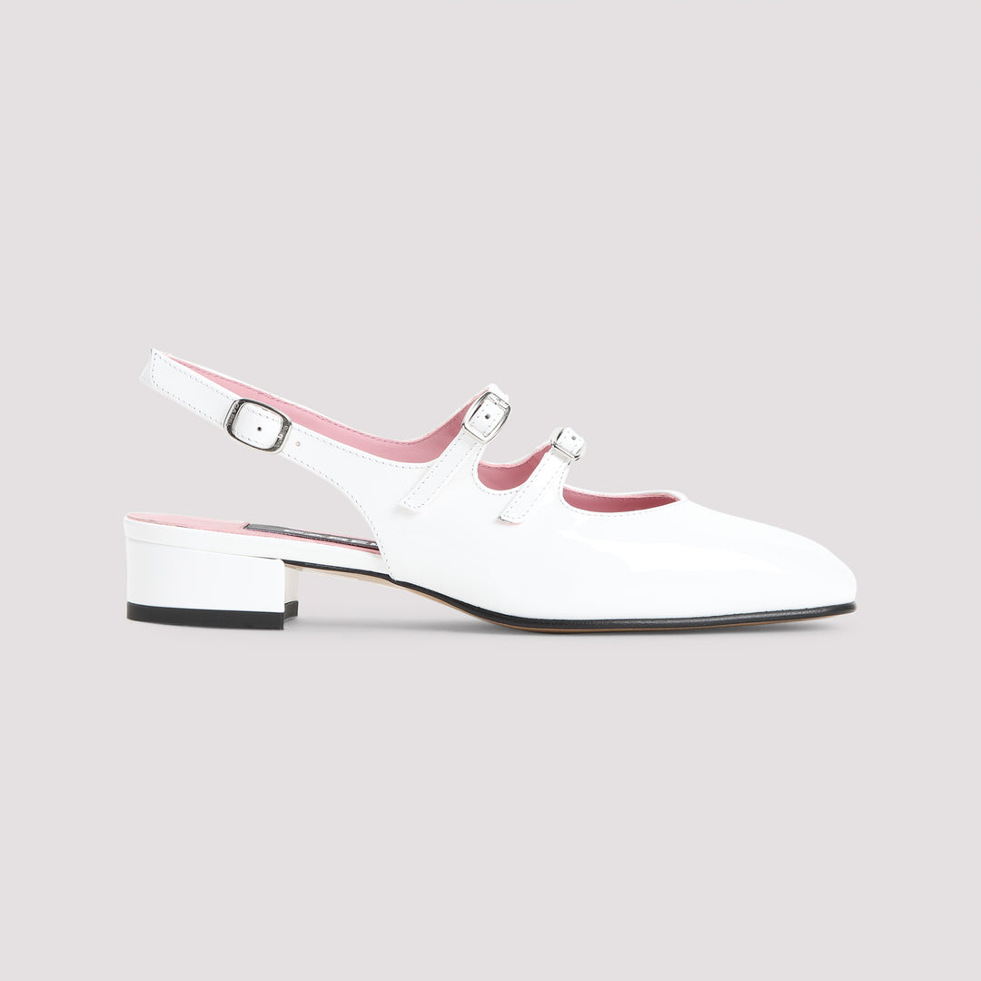 Carel Paris Mules - White | 1f75ca348b82db1ddc11319d547f8a2359ceee66