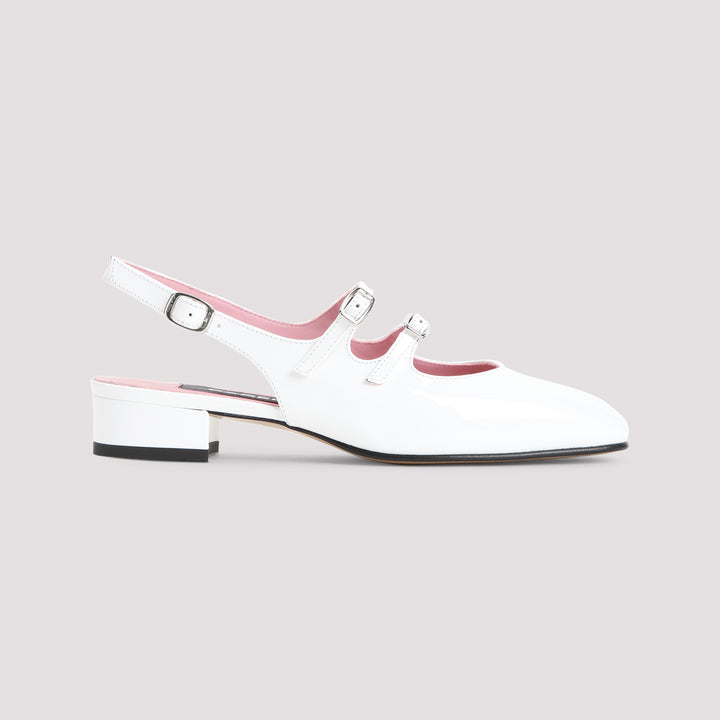Carel Paris Mules - White | 1f75ca348b82db1ddc11319d547f8a2359ceee66