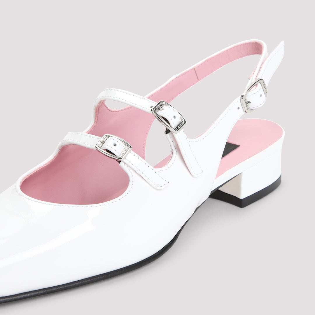 Carel Paris Mules - White | 5327c4619e1ffa2cbc509914288eed8db451fa59