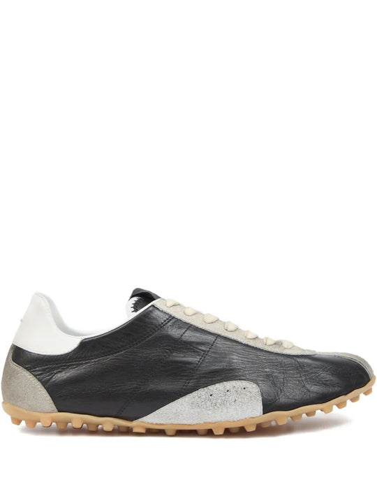 Sprinters Vintage Finish Suede And Leather Sneakers