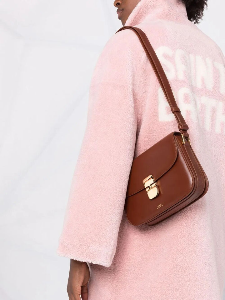 A.P.C. Satchel & cross body - Brown | e3e07079b4fe8cc8a0940d2b265db546287e32f2