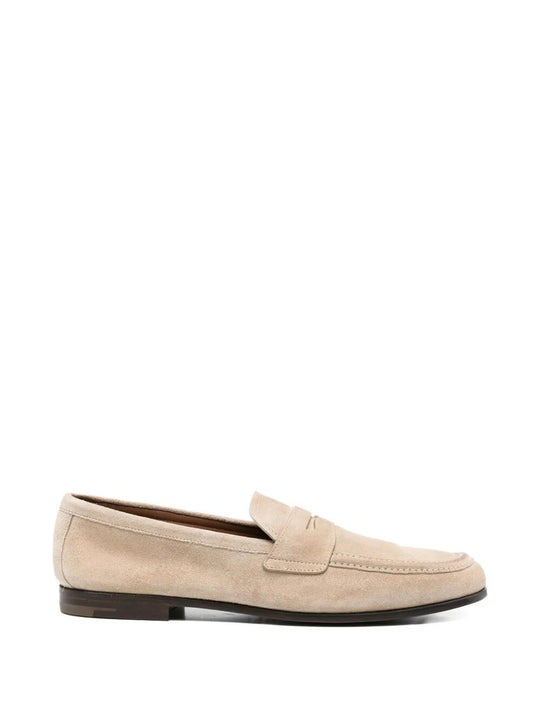 Suede Loafers